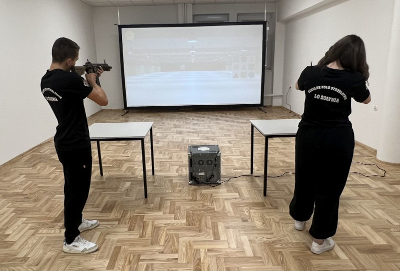 W Zespole Szkół w Żołyni powstaje WIRTUALNA STRZELNICA!